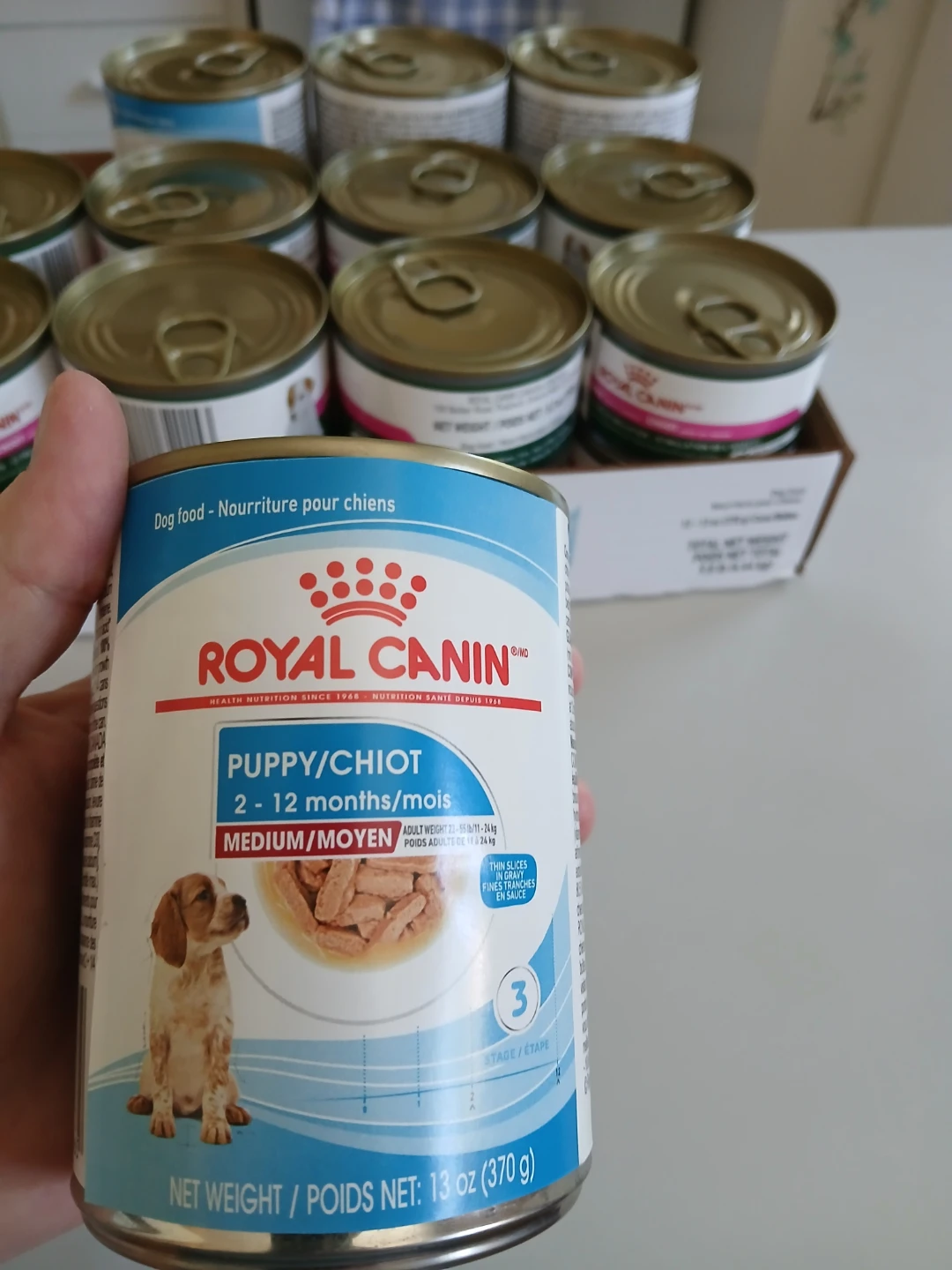 Royal Canin Puppy Wet Food Case