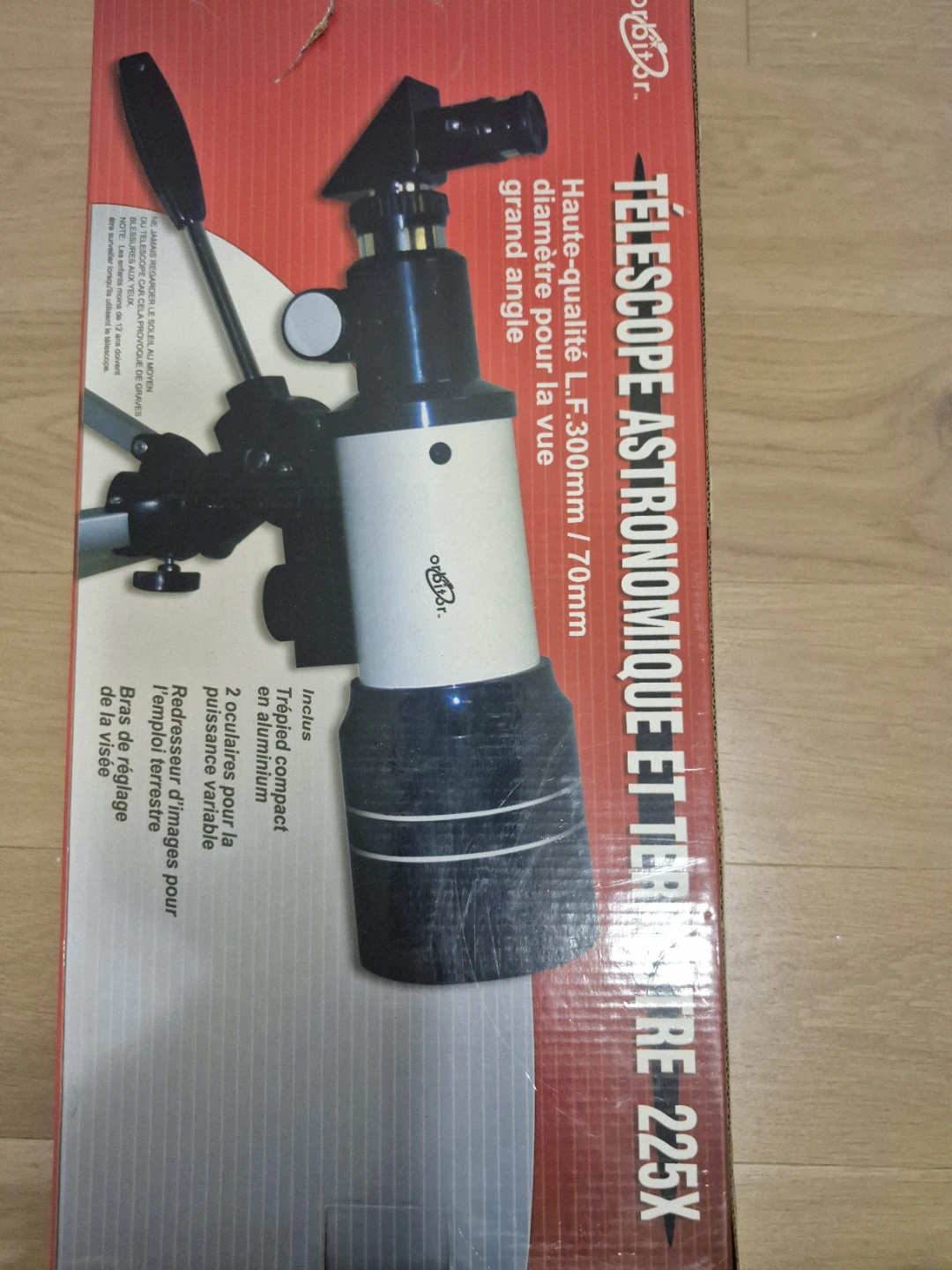 Orbitor 225X Astronomical and Terrestrial Telescope