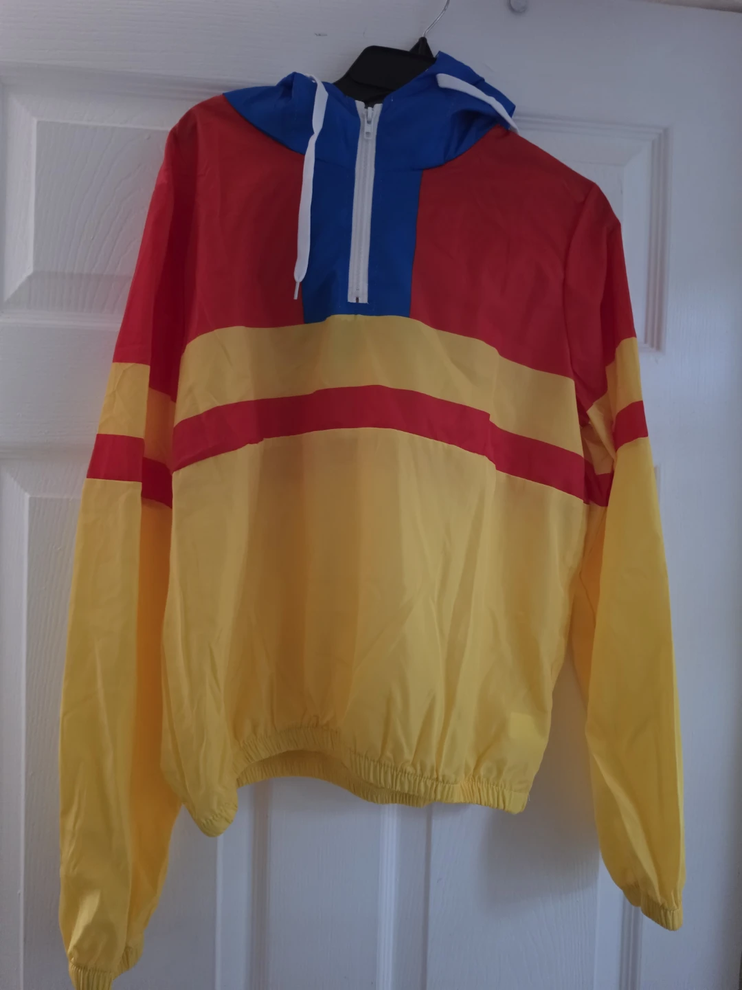 Colorblock Half-Zip Windbreaker