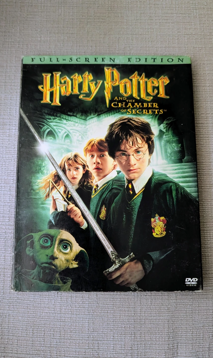 Harry Potter and the Chamber of Secrets DVD Movie