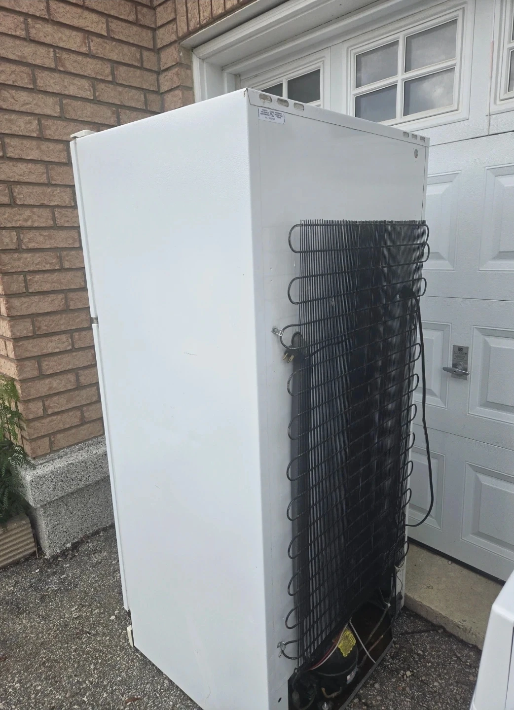 White Top-Freezer Refrigerator - photo 5