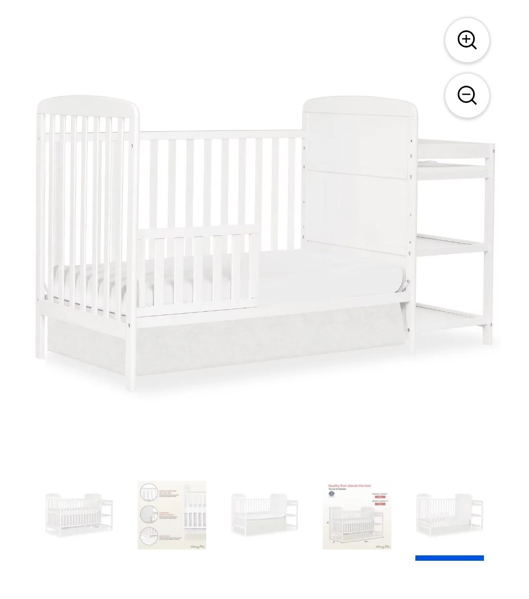 Graco Solano 4-in-1 Convertible Crib and Changer