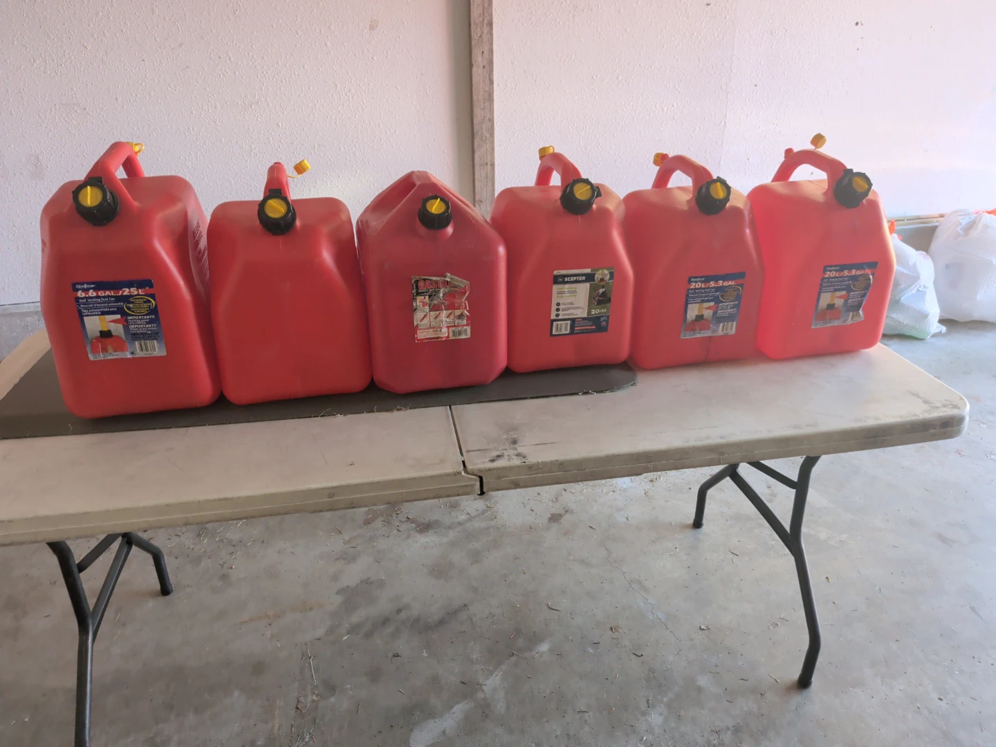 Scepter 20L Fuel Cans