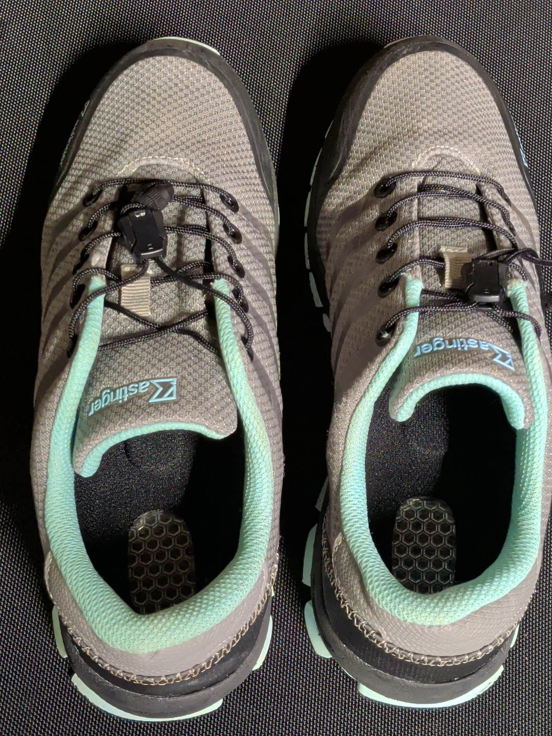 Kastinger Grey and Teal Hiking Shoes - photo 3