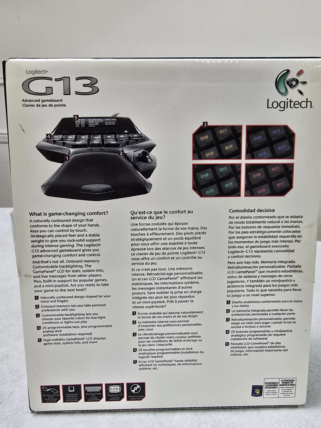 Logitech G13 Advanced Gameboard - photo 3