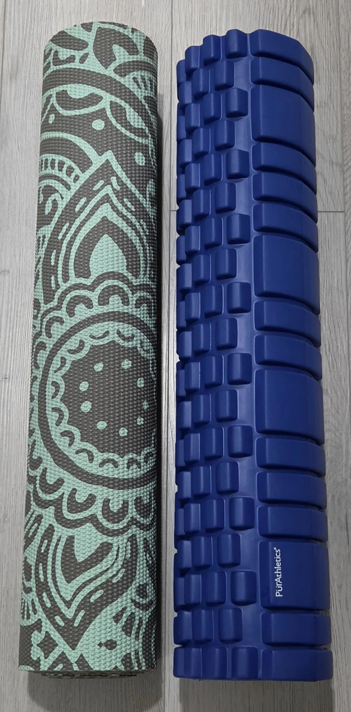 Yoga Mat and Foam Roller