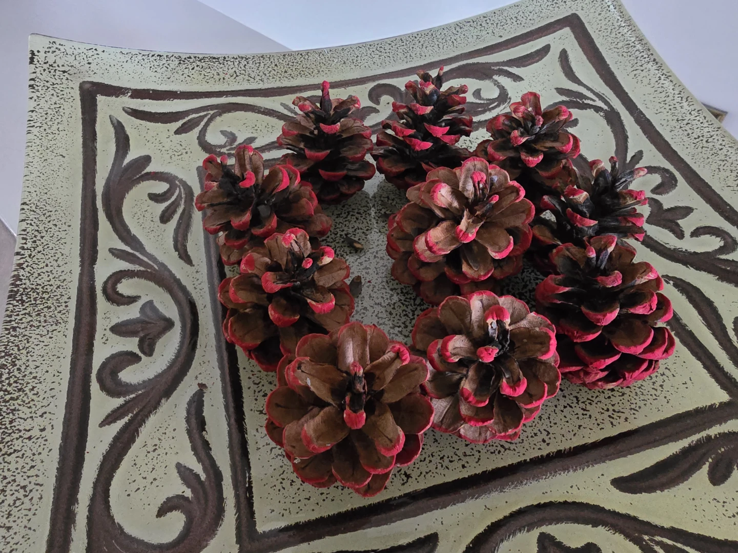 Set of Decorative Natural Pinecones - photo 3