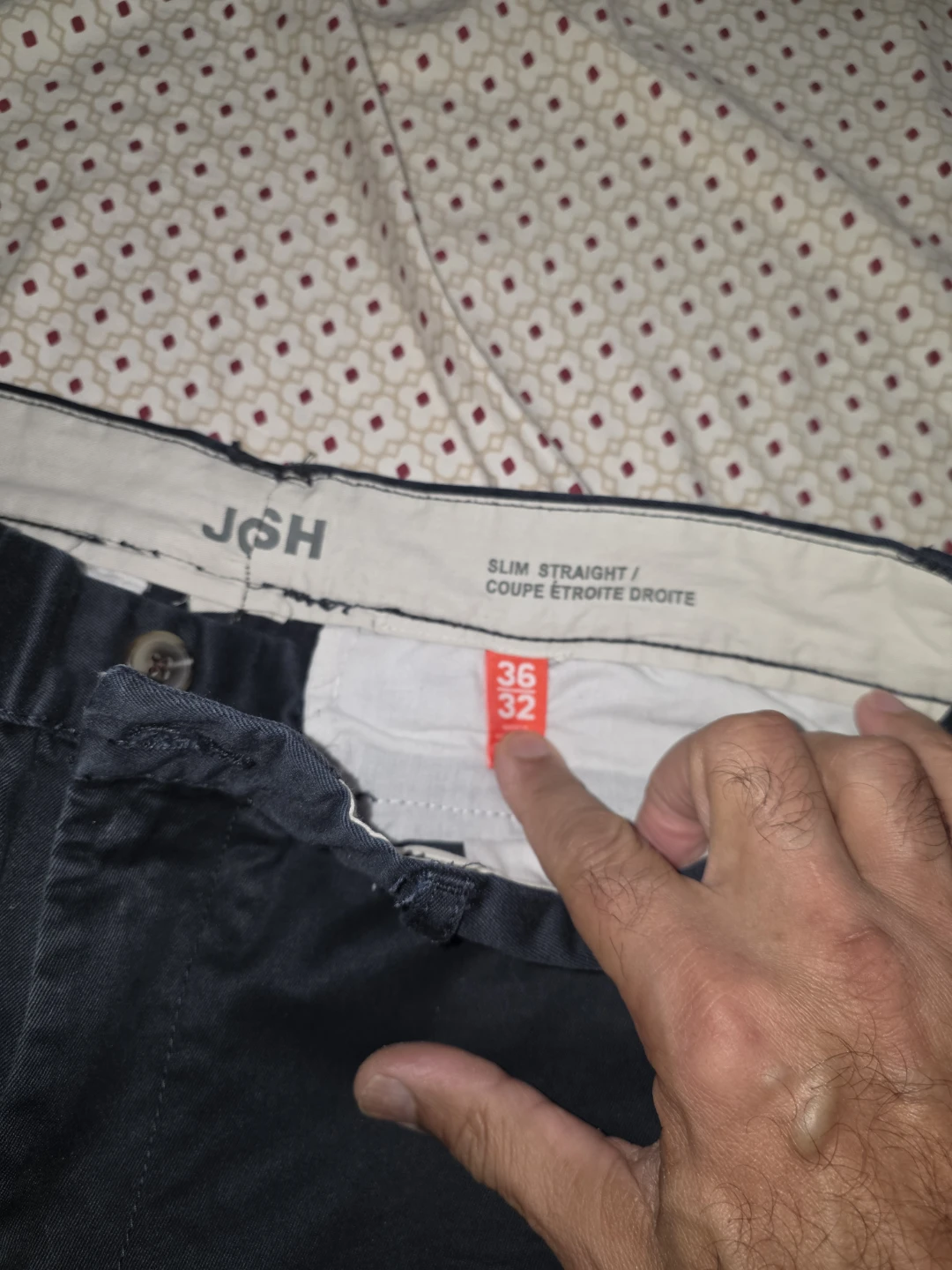 Two pairs of men's slim straight pants - photo 3