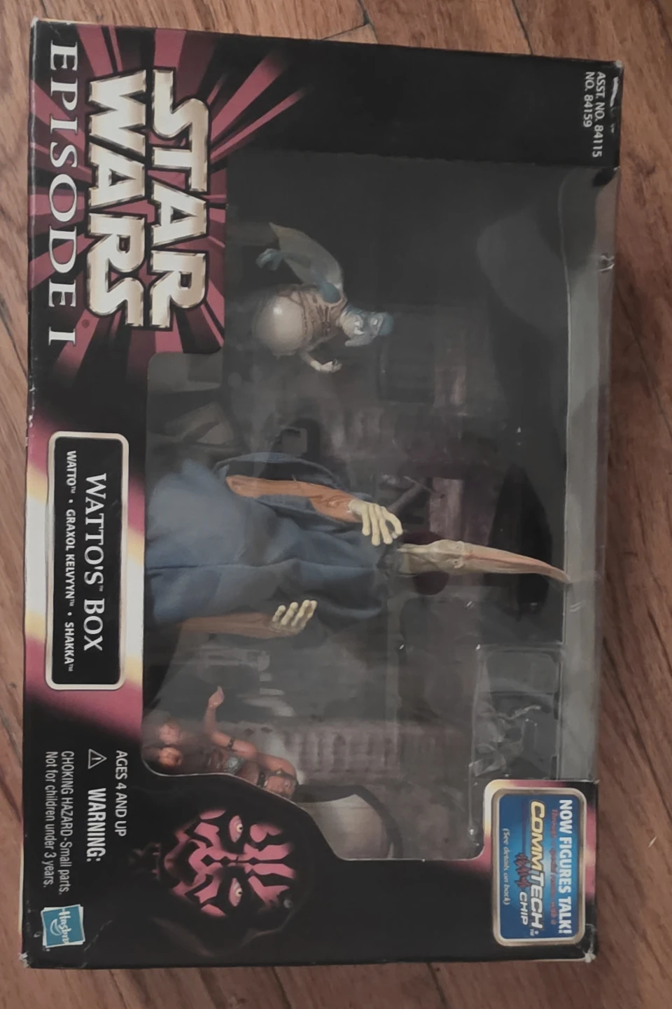 Star Wars Episode I Watto's Box CommTech Action Figures - photo 4