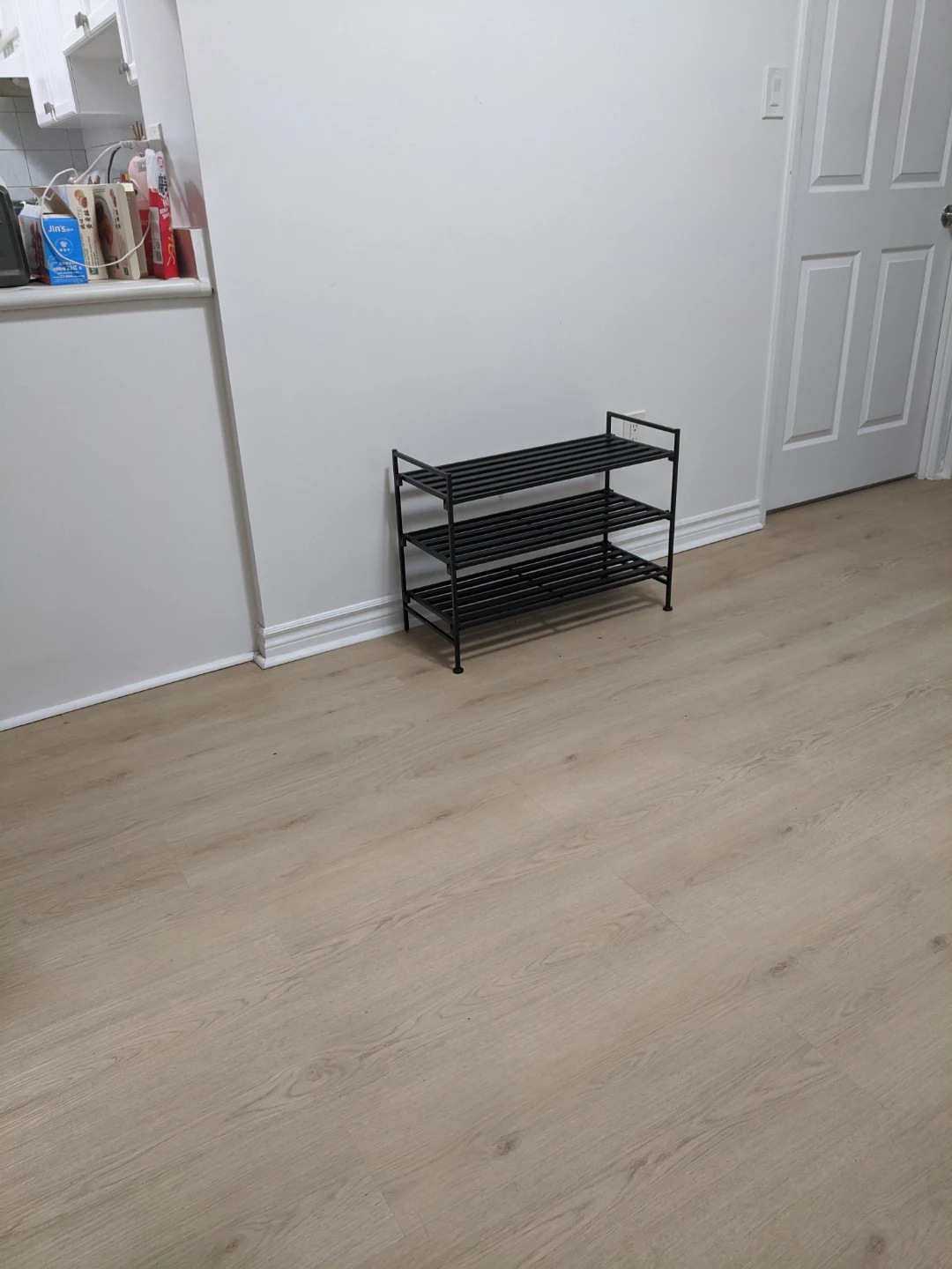 Black 3-Tier Shoe Rack - photo 4