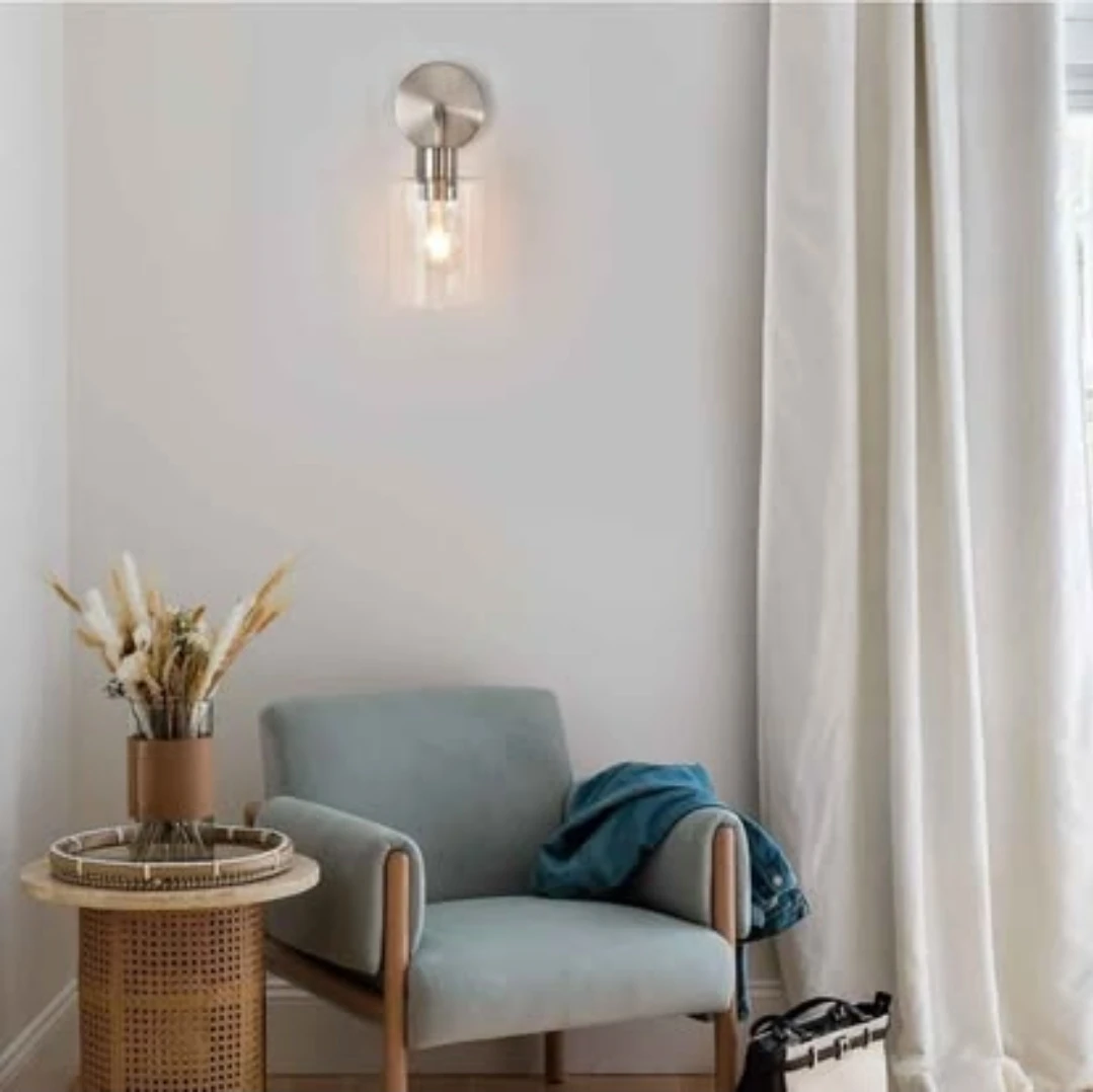 2 Pack Brushed Nickel Wall Sconces - photo 5