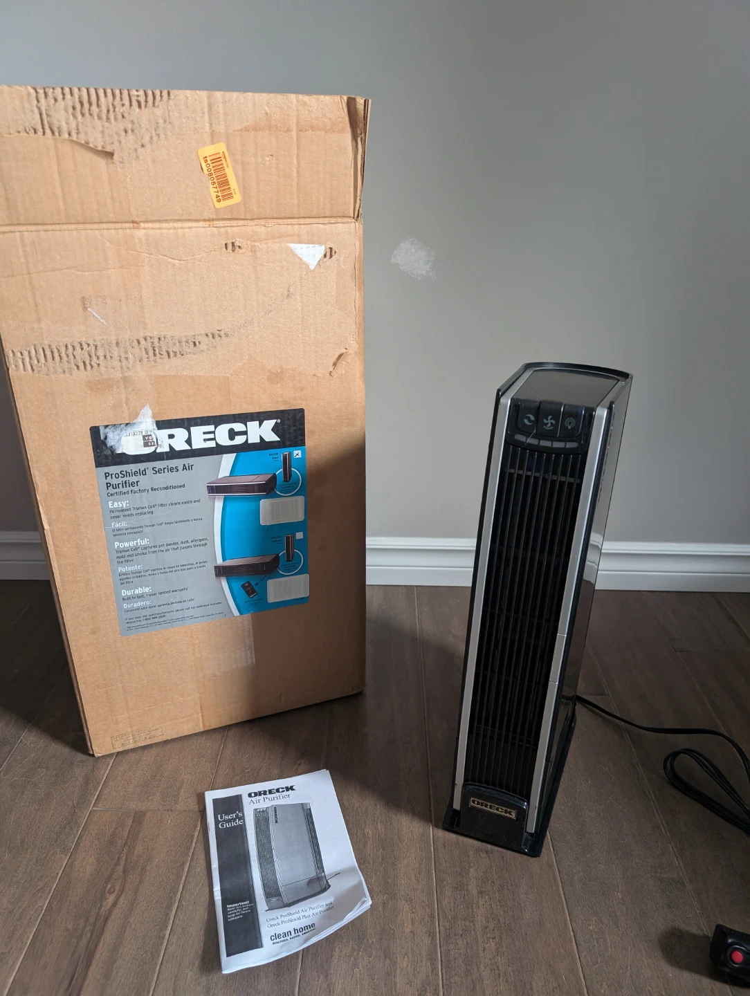 Oreck ProShield Air Purifier For Sale - photo 2