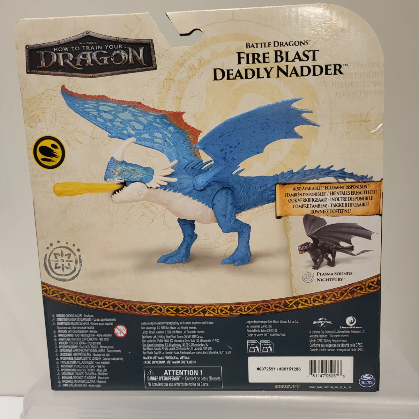 How to Train Your Dragon Battle Dragons Fire Blast Deadly Nadder - photo 3