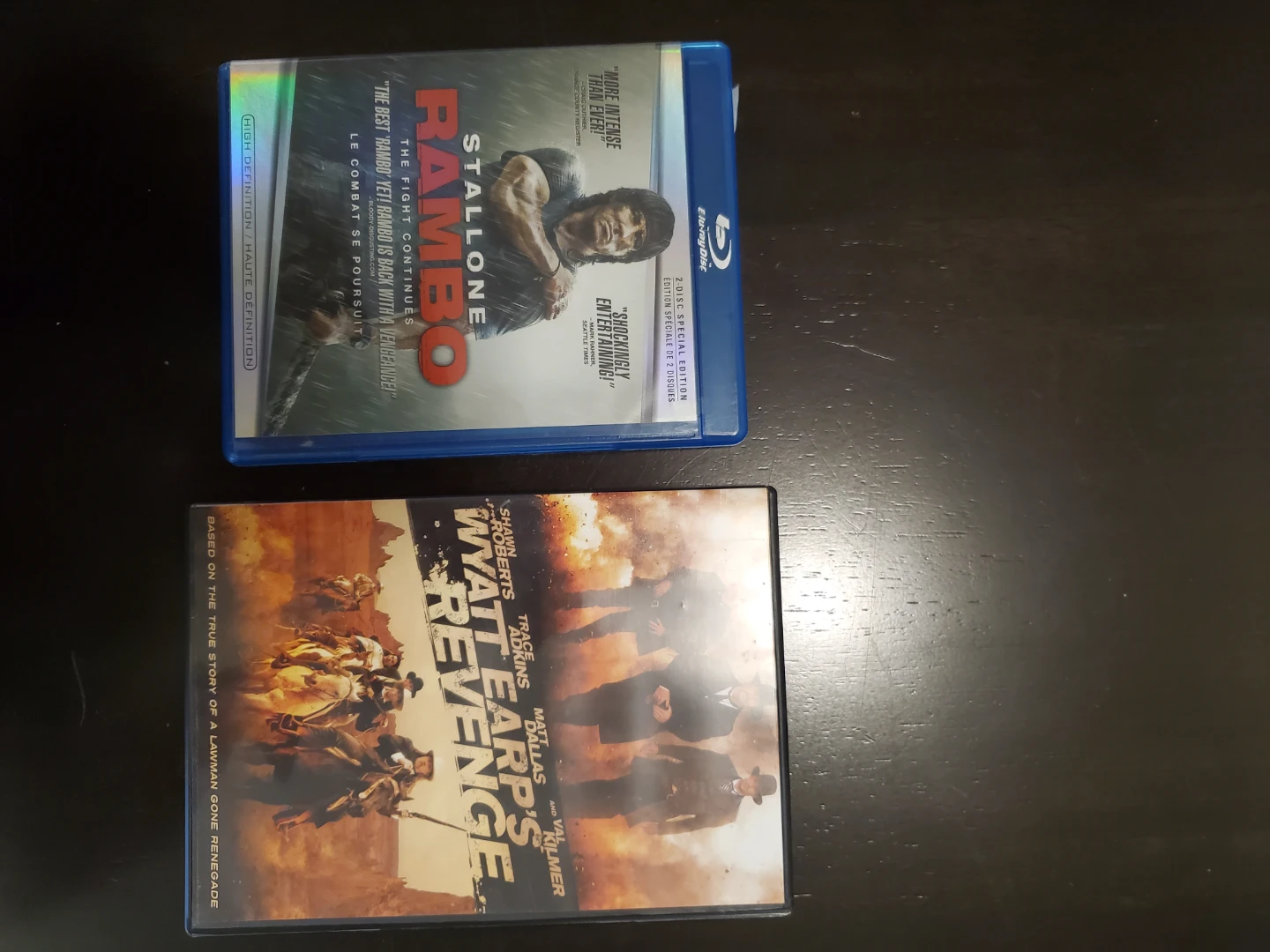 Action & Thriller Movie Lot of 7 - Rambo, Sherlock Holmes & More - photo 3