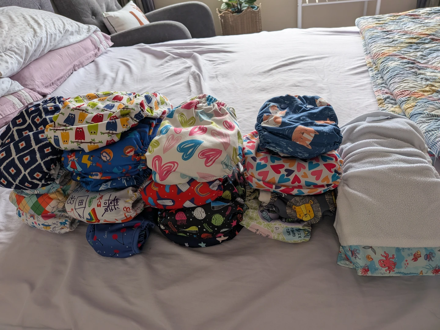 Assorted Reusable Cloth Diapers - photo 2
