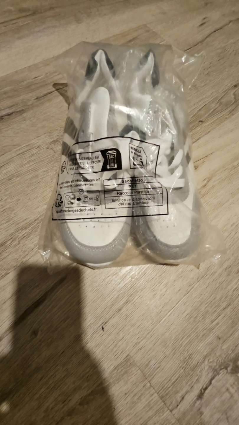 White, gray, and black sneakers Womens - photo 3