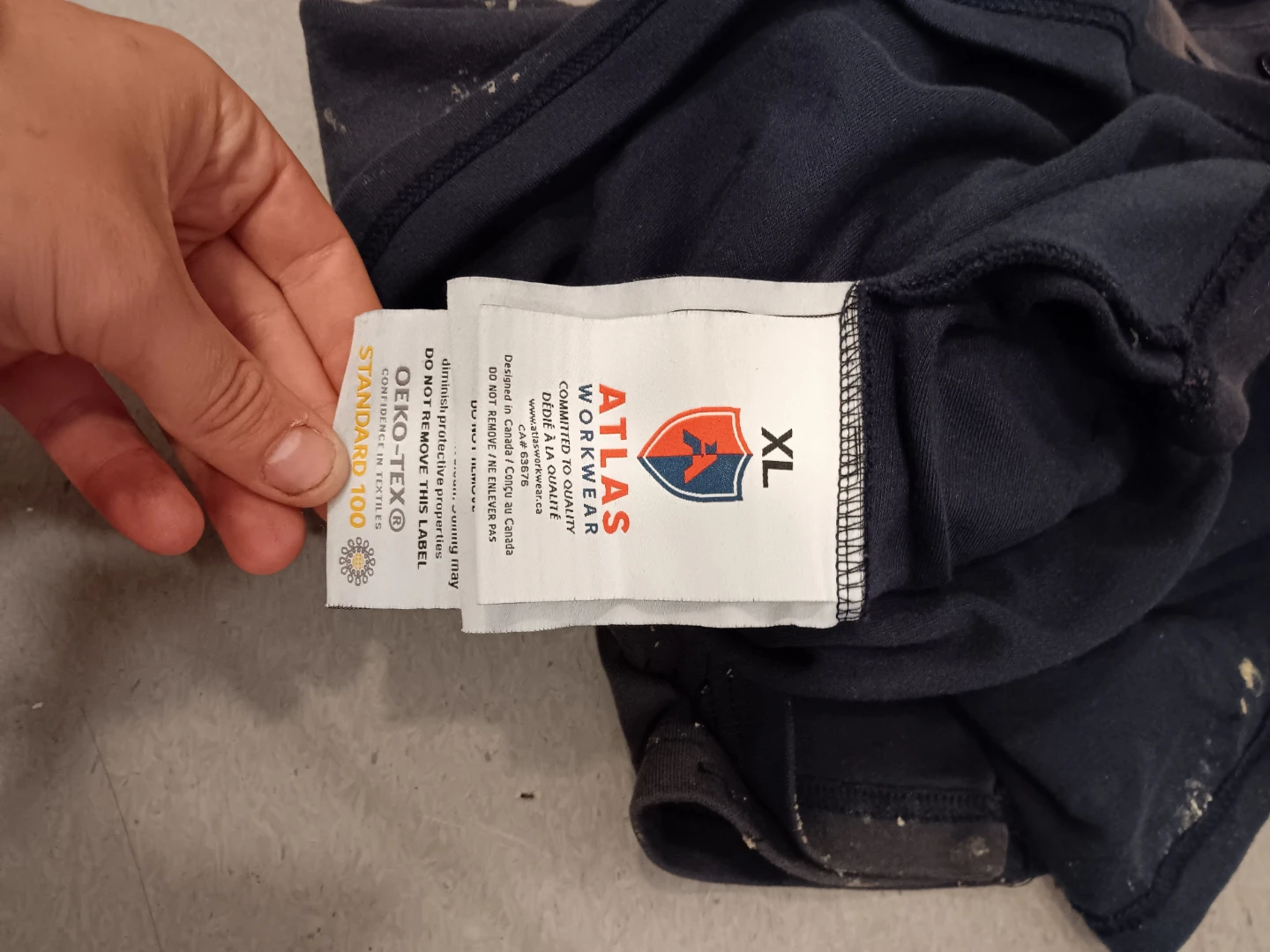 Atlas Workwear FR Shirt and Bib Overalls XL - photo 5