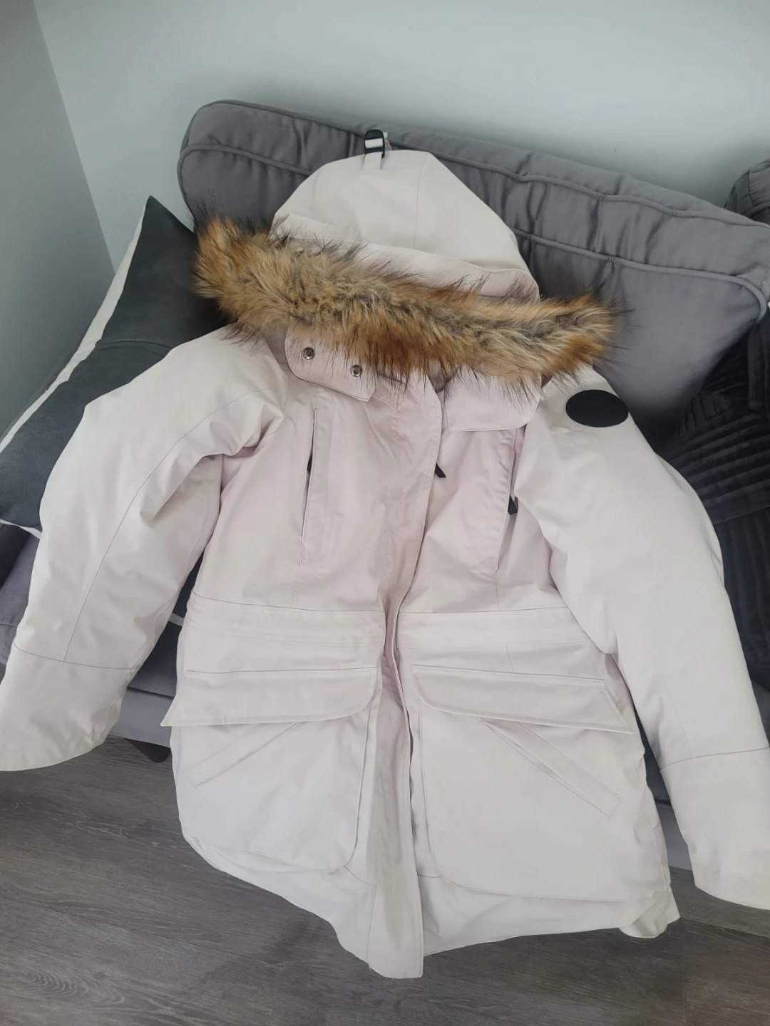 Decathlon Winter Trails Parka - Light Pink - photo 5