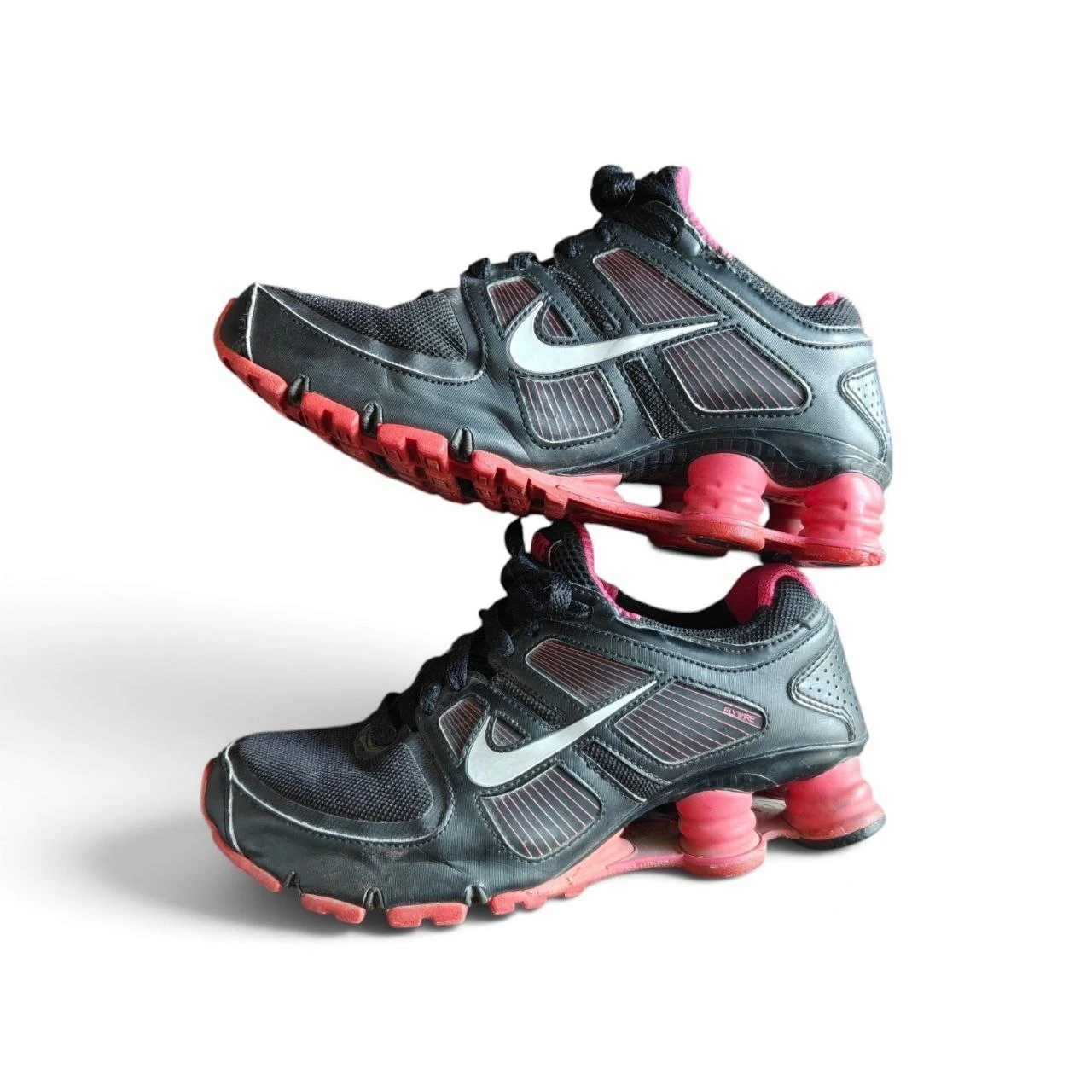 Vintage Y2K Nike Shox Turbo+ 11 Sz 6.5 - Mint Upper / Hard Soles - photo 2