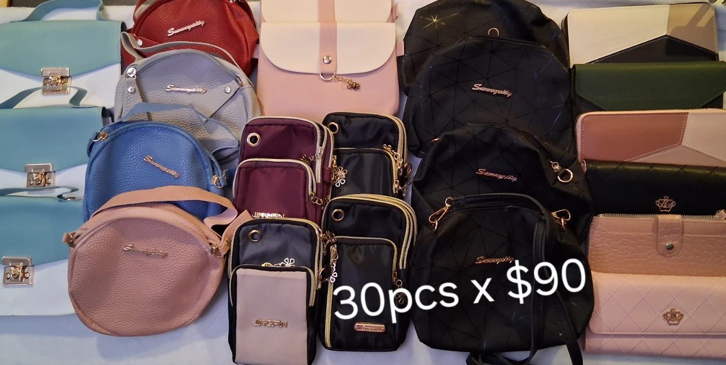 30pc Mixed Handbag and Wallet Set