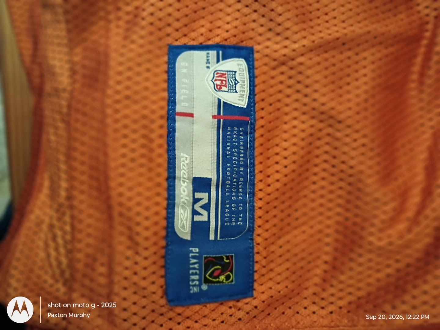 Reebok NFL Jay Cutler Chicago Bears Jersey - photo 5