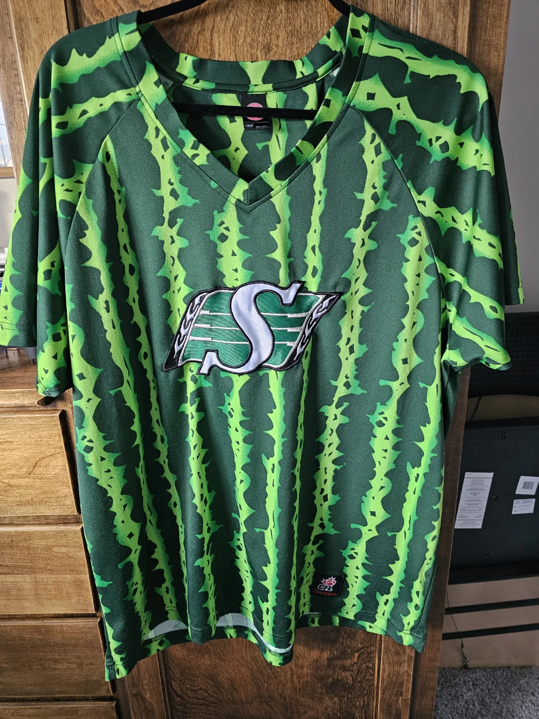 Saskatchewan Roughriders CFL Vintage Fan Jersey - photo 4