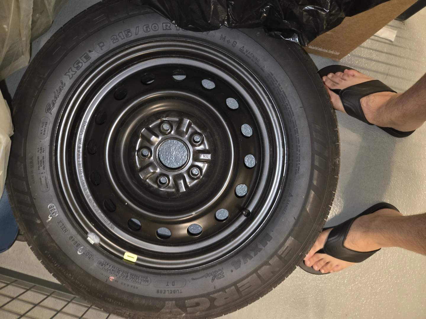4 x Hankook Icebear Winter tires 1  Michelin P215/60R16