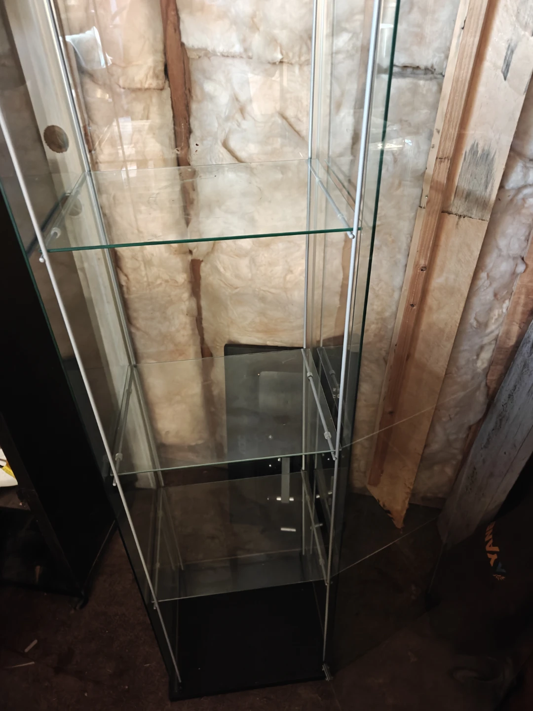 IKEA Detolf Glass Display Cabinet