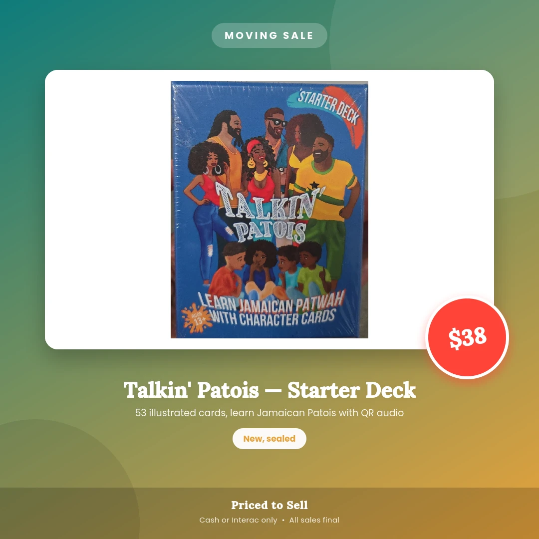 Talkin' Patois Starter Deck