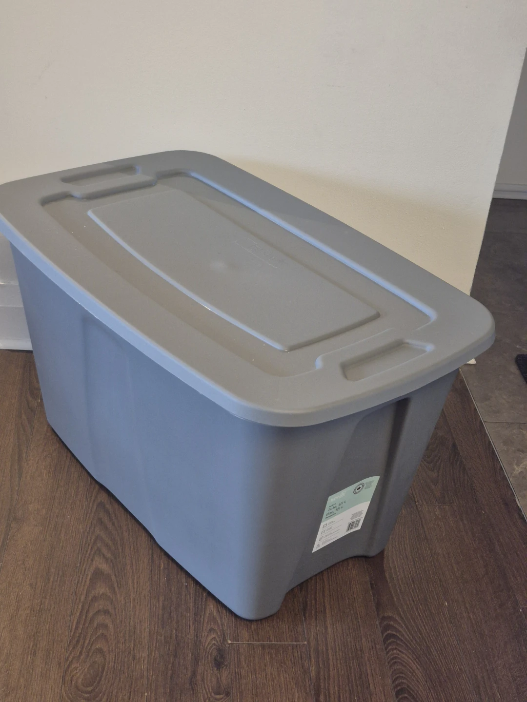 121L Plastic Storage Container with Lid