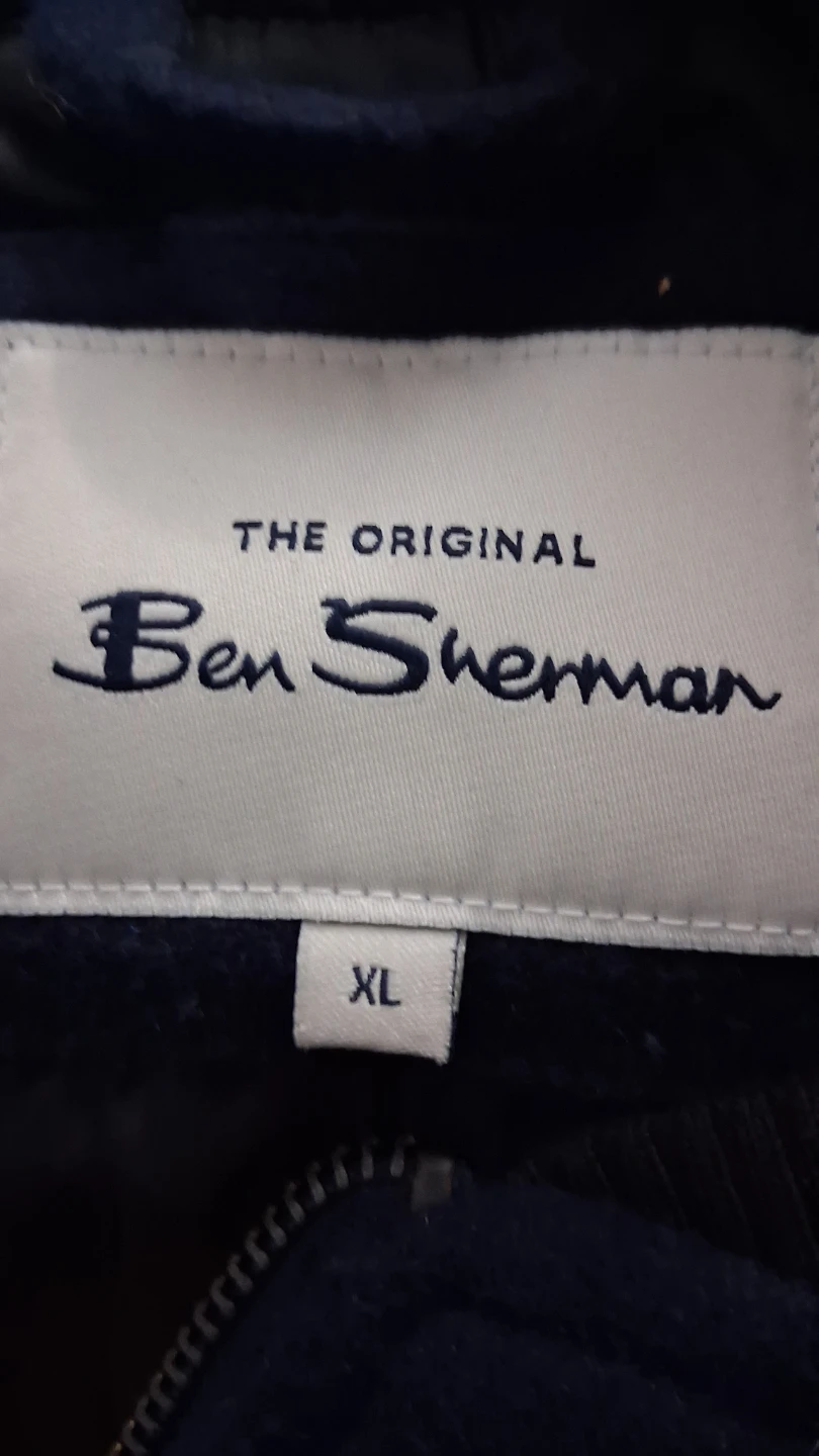 Ben Sherman Navy Blue Bomber Jacket XL - photo 3