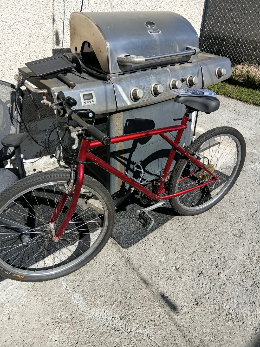 Red GT Triple Triangle Mountain Bike