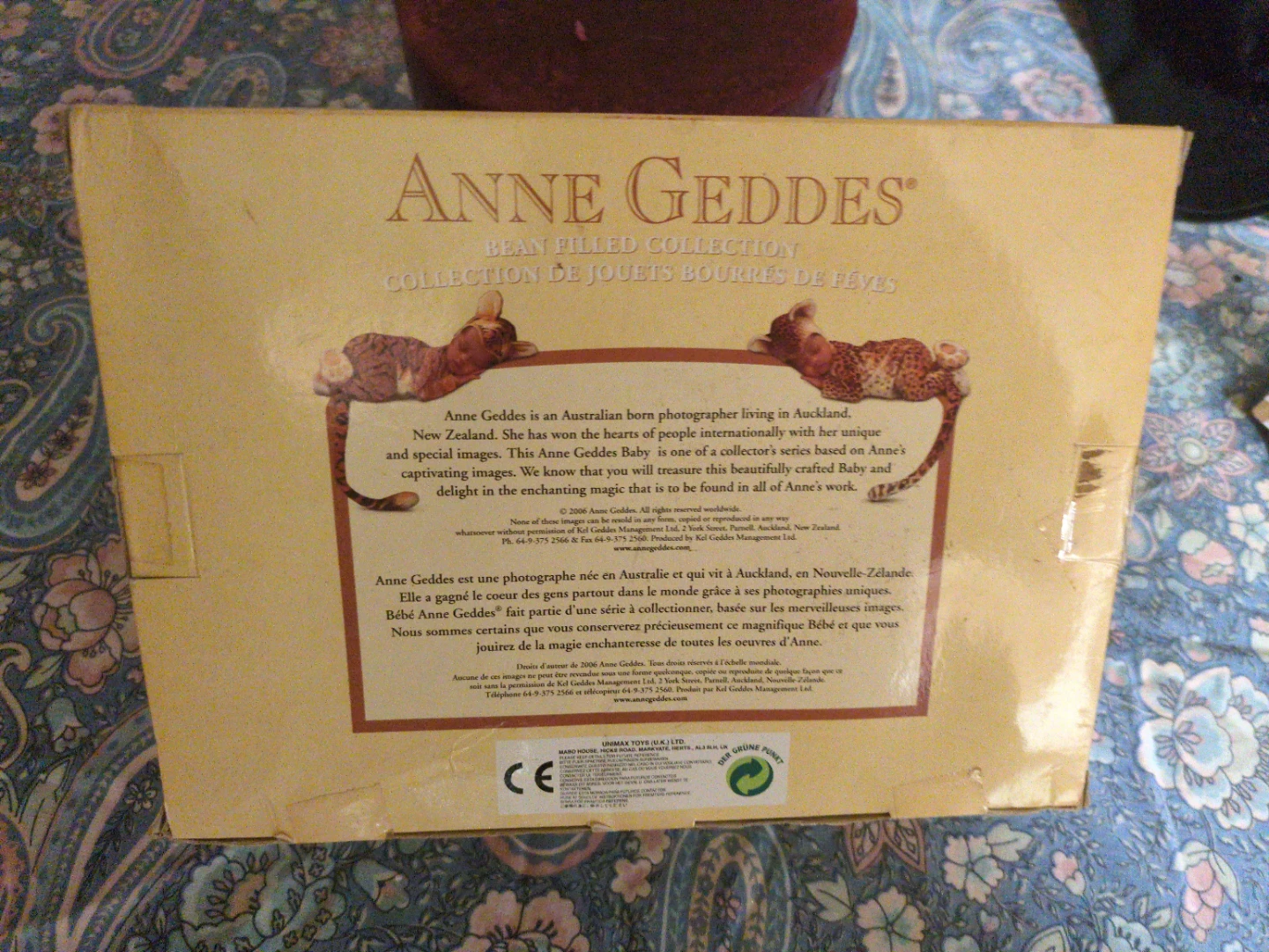 Anne Geddes Bean Filled Baby Doll - photo 2