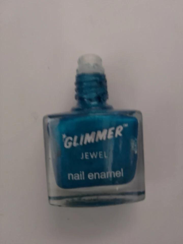 Firoza blue Colour Glimmer Jewel Nail Enamel 🏈