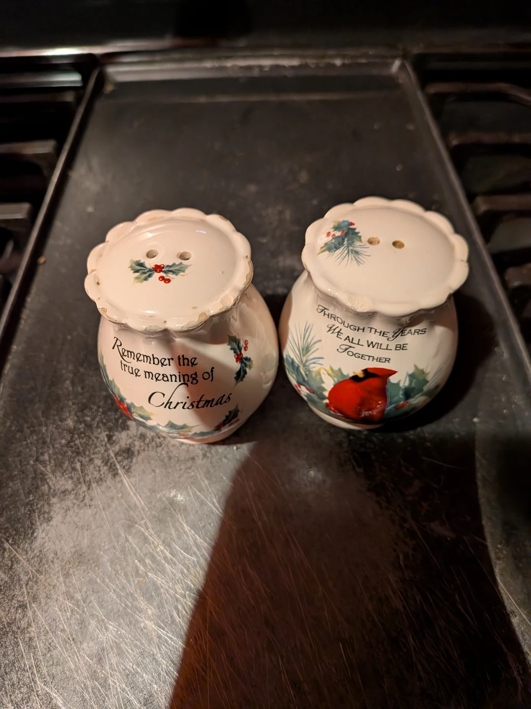 Christmas Salt and Pepper Shakers Set