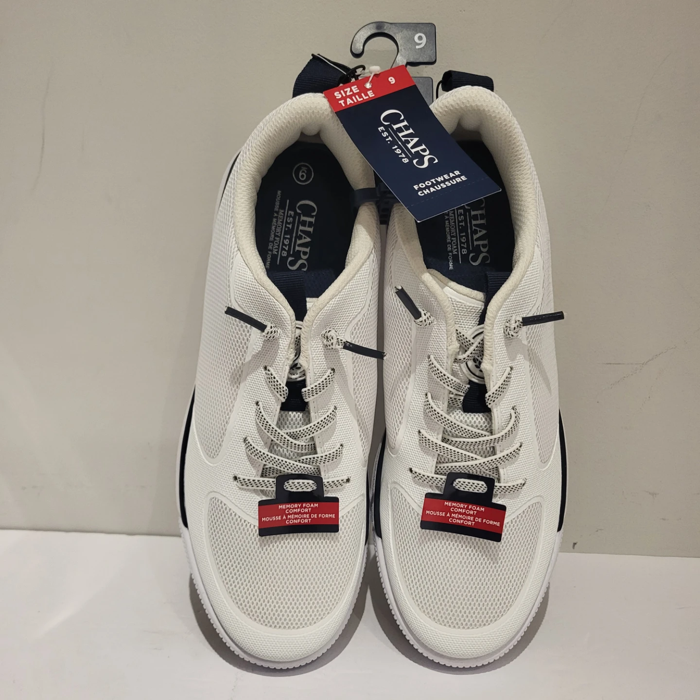 Mens Chaps White Sneakers