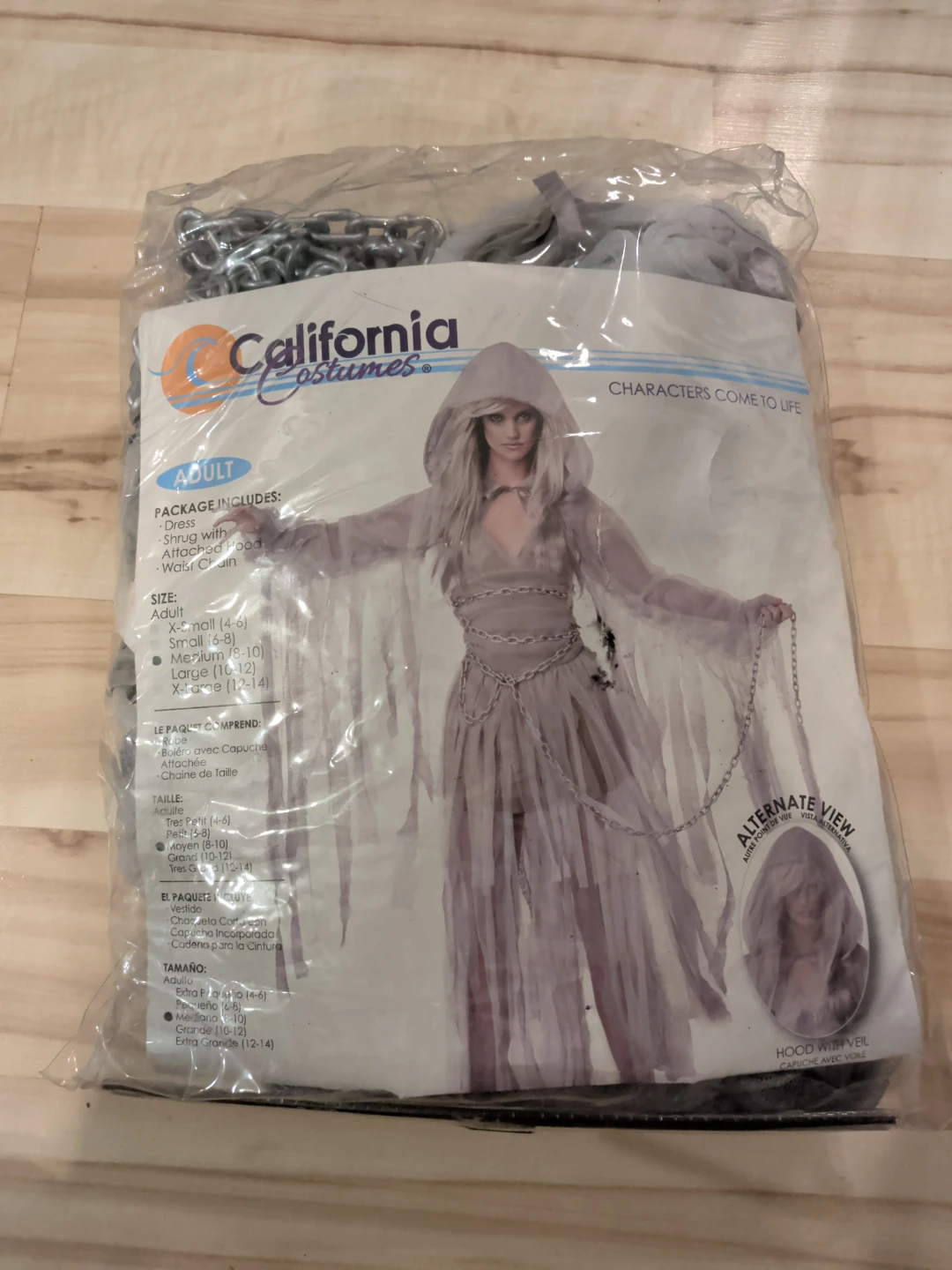 Haunting Beauty/Zombie Bride Halloween Costume and Wig