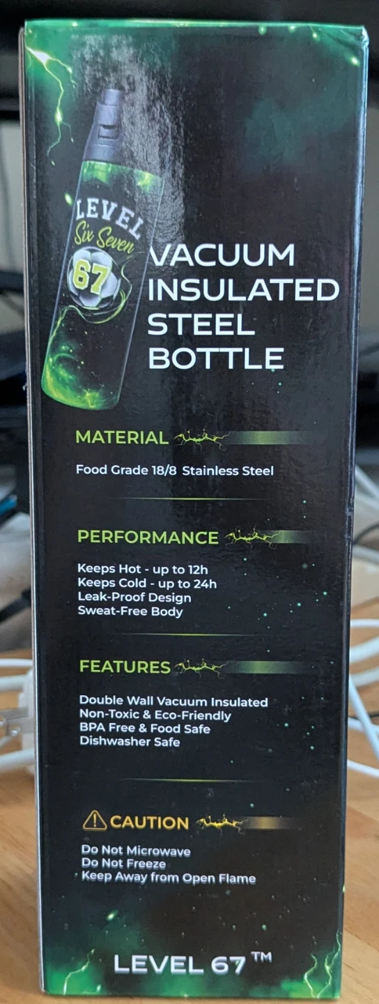 Vacuum Insulated Steel Sports Bottle - photo 3