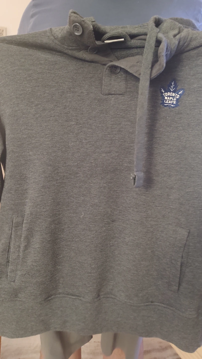 Toronto Maple Leafs Button-Up Hoodie