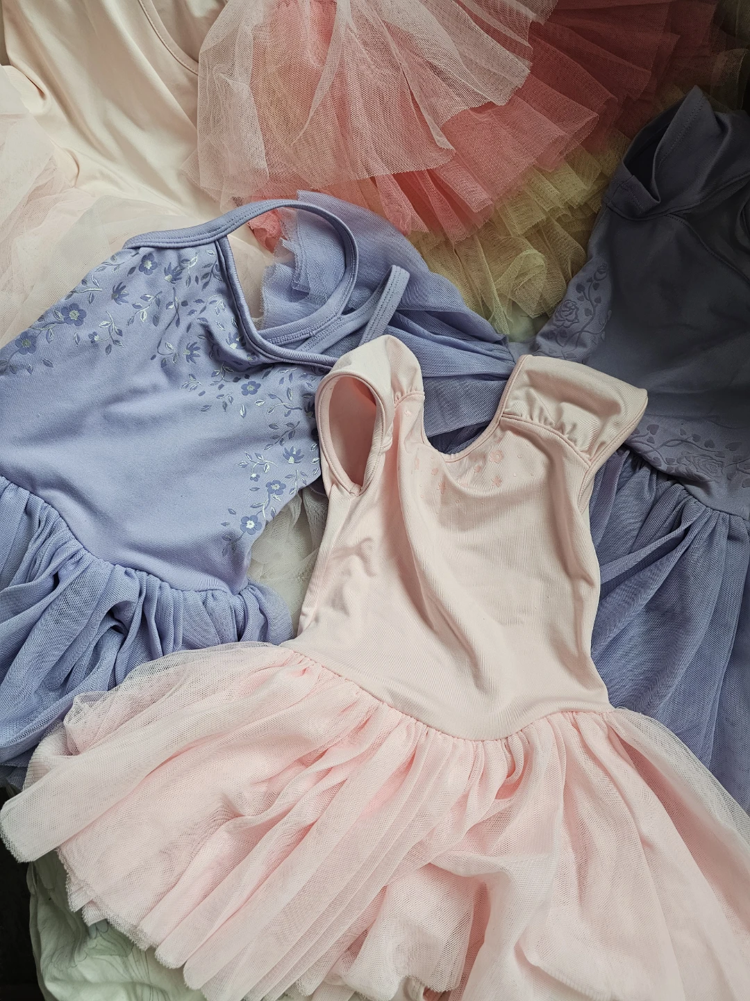 Set of Toddler Ballet Tutu Leotards 2-4y - photo 2