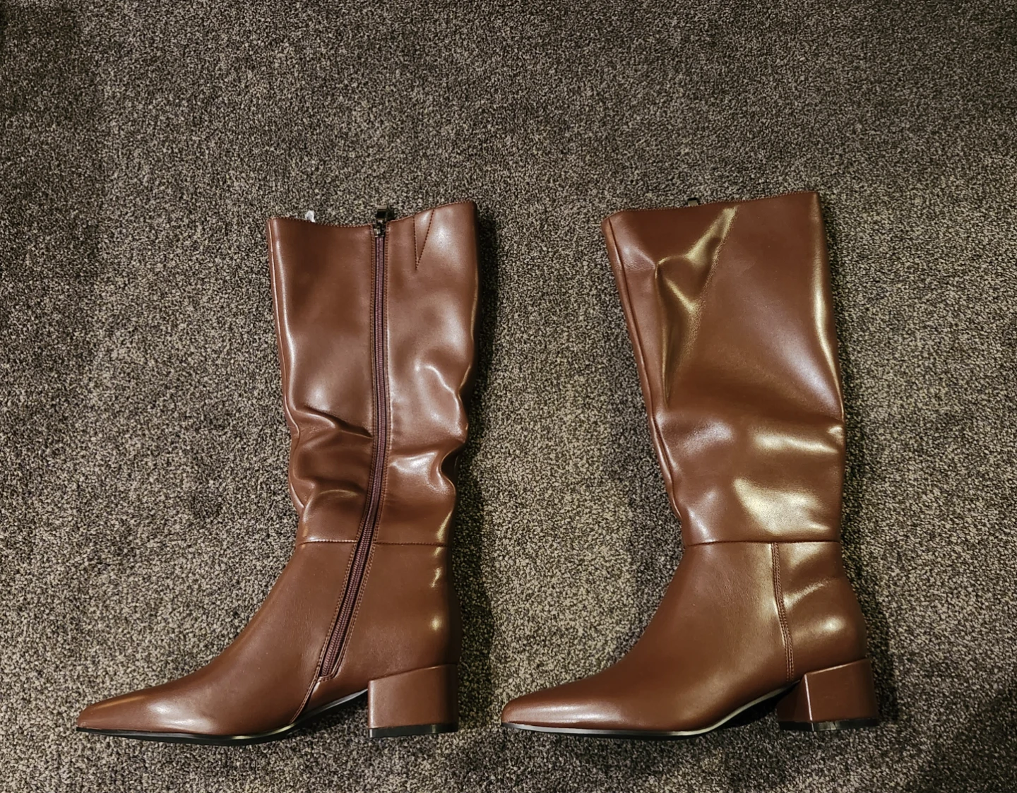 Brown Knee-High Boots 🏈 - photo 3