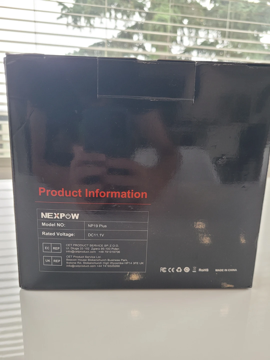 NEXPOW Cordless Tire Inflator NP19 Plus - photo 4