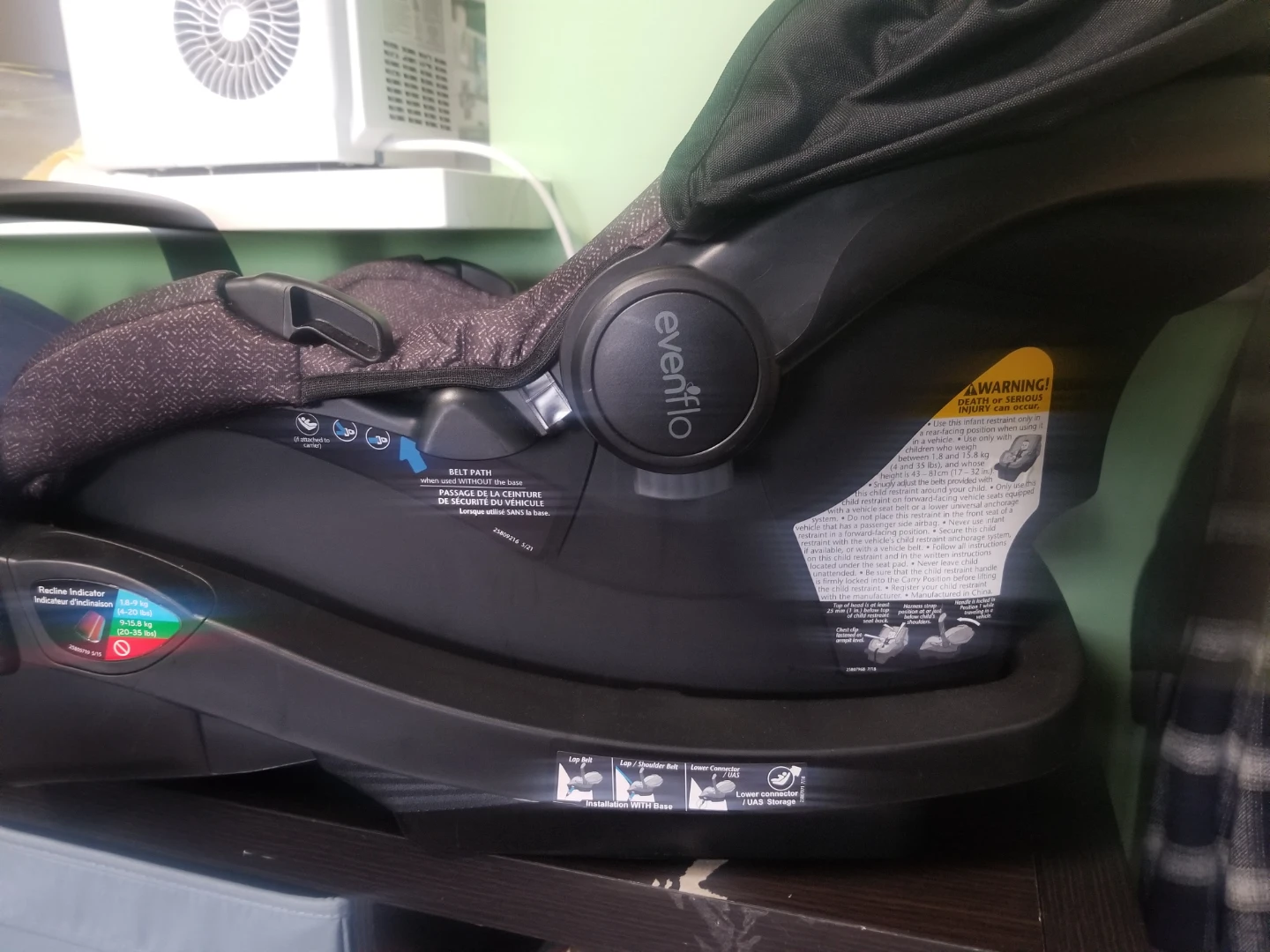Evenflo Infant Car Seat - photo 5