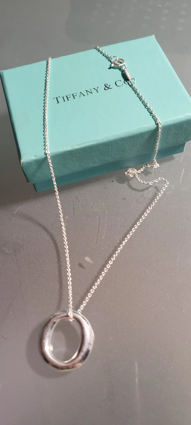 Tiffany & Co. Sterling Silver Circle Necklace