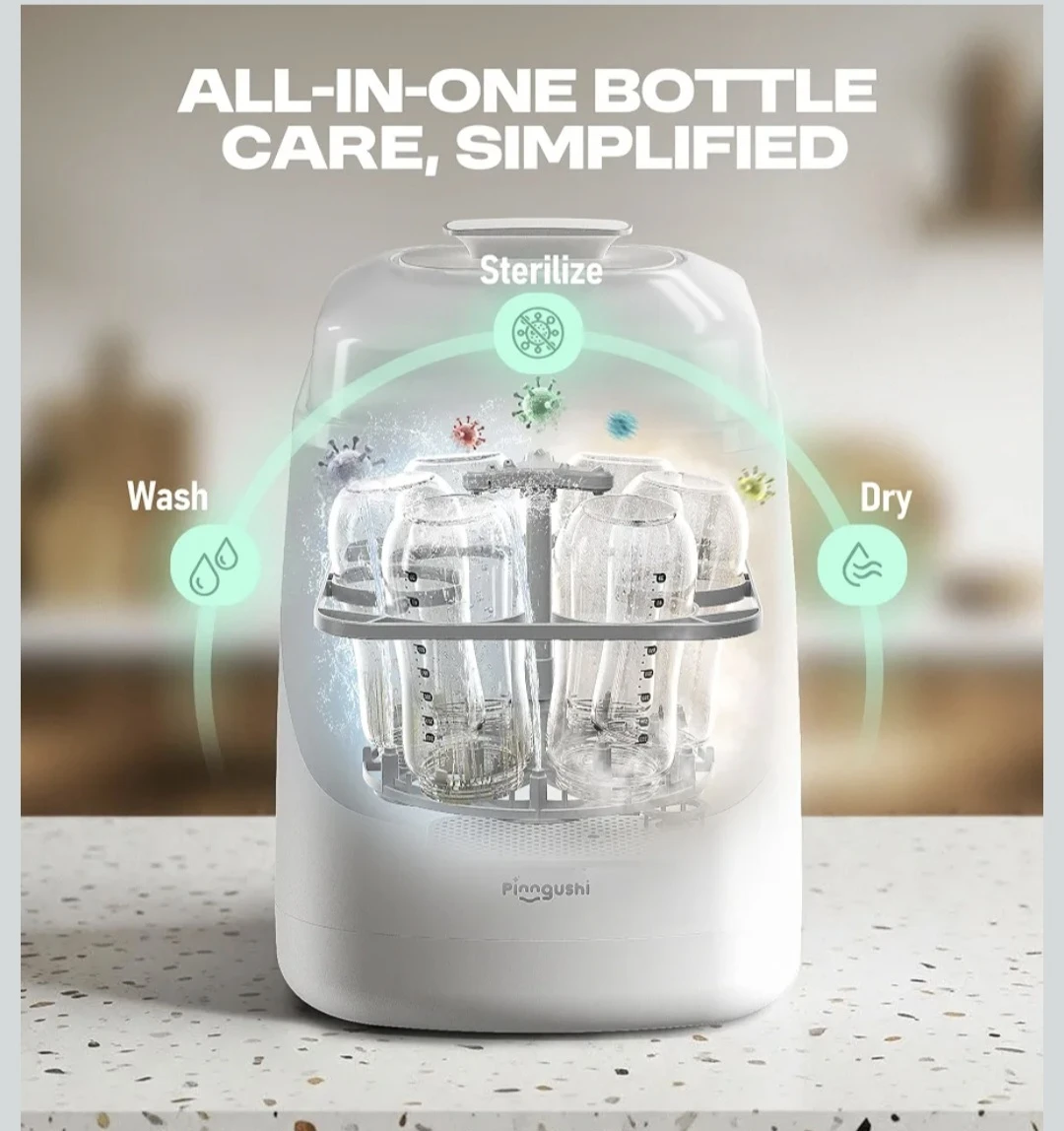 Pinngushi Baby Bottle Washer and Sterilizer - photo 3