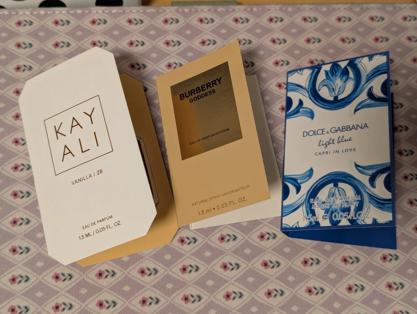 Set of 3 Fragrance Samples