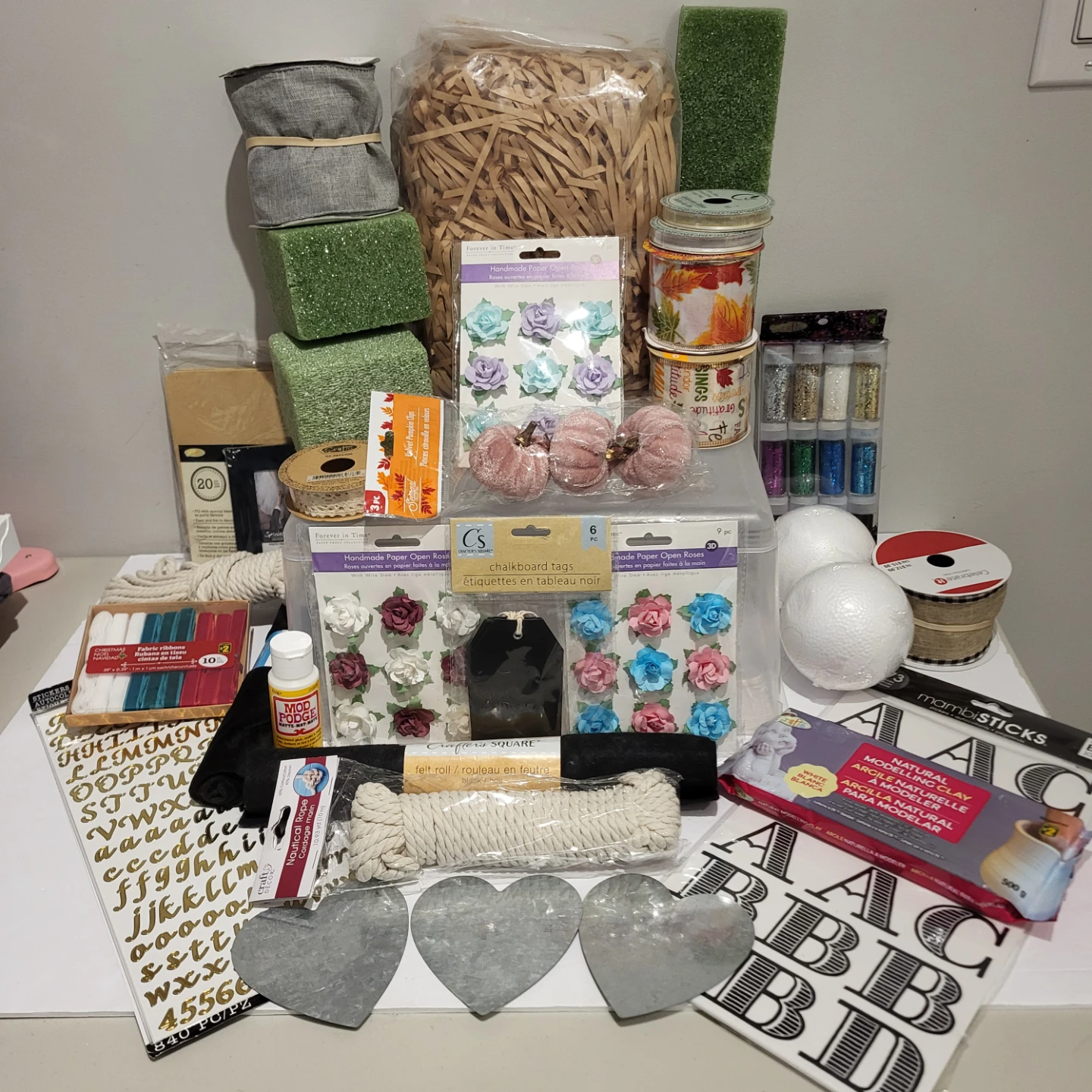 Large Craft Supply Bundle Assortment