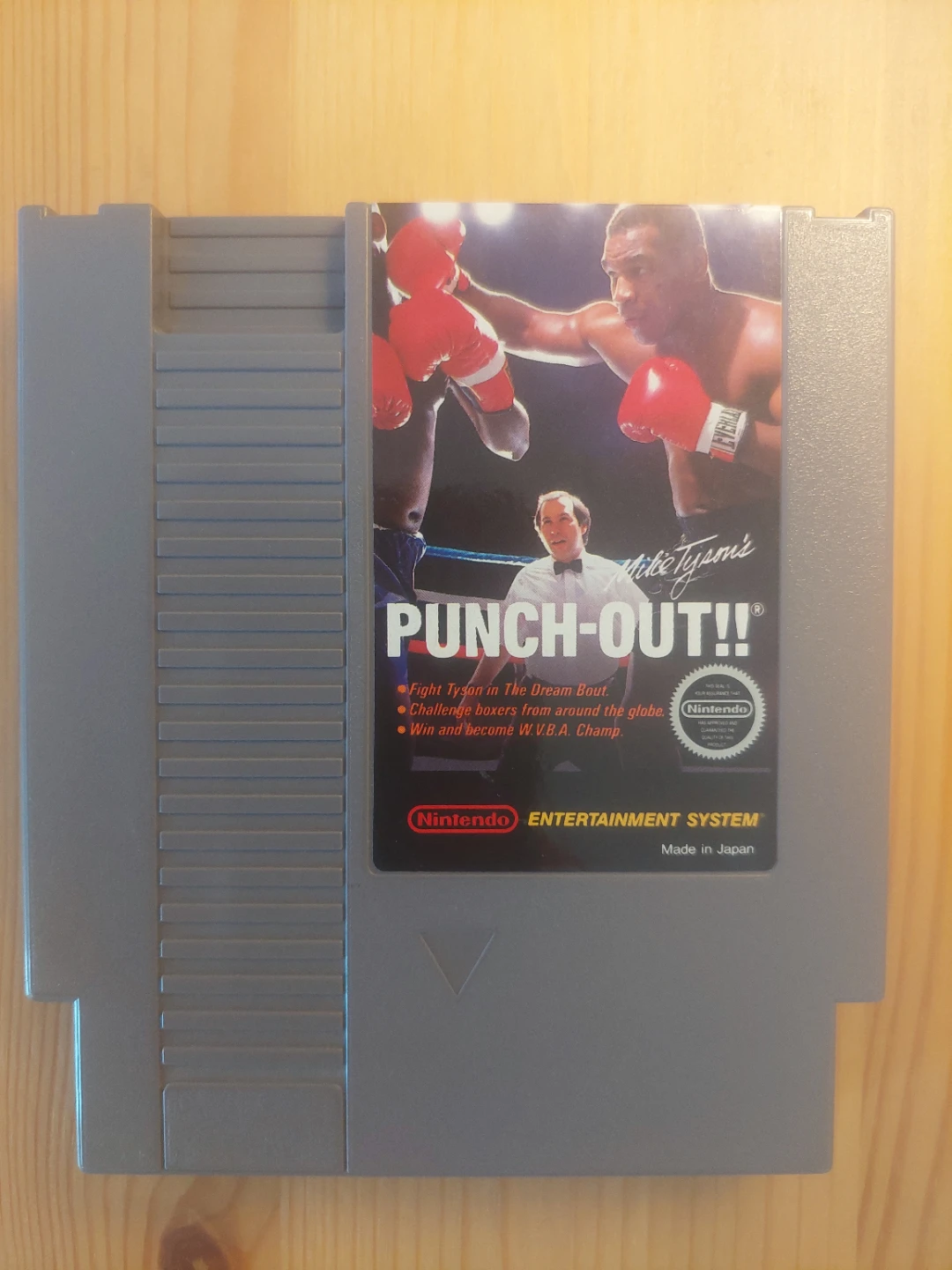 Mike Tyson's Punch-Out!! NES Game Cartridge - photo 2