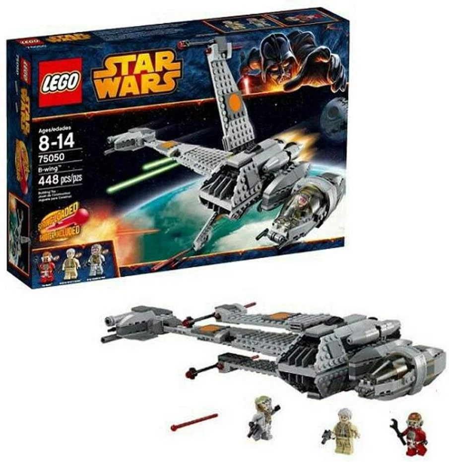 LEGO Star Wars B-wing (75050) - near complete