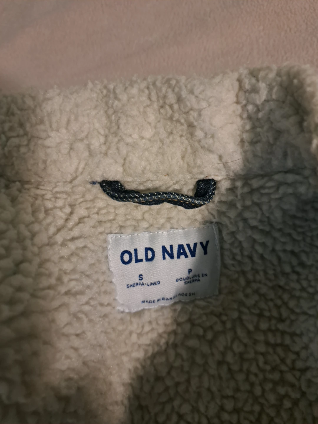 Small Old Navy Sherpa-Lined Denim Jacket - photo 2